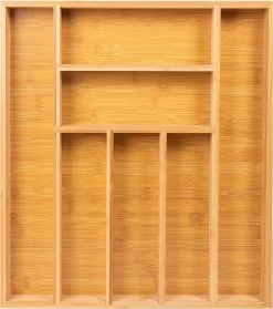 Bamboe Bestekbak Van Coninx 41x47cm | Besteklade | Bestekhouder | Opbergbak | Duurzaam | Voor Laden Van 47cm Diep