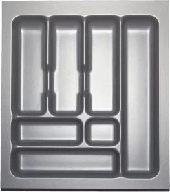 Culinorm Storex Bestekbak - Besteklade 44 Cm Breed X 49 Cm Diep - Grijs