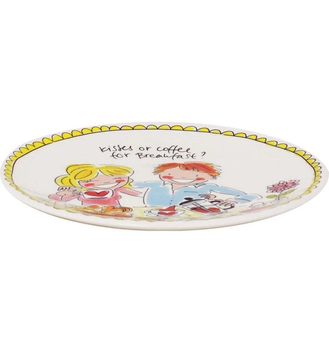 Blond Amsterdam Bord 22 Cm Love - Even Bijkletsen - Afbeelding 2