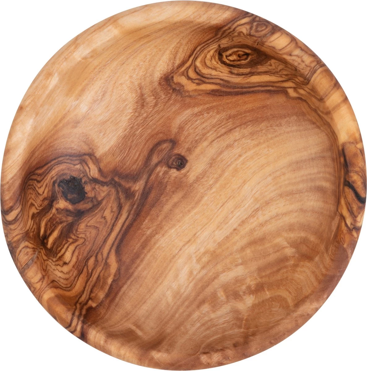 Bowls And Dishes Pure Olive Wood Olijfhouten Schaal Ø 10 Cm - Cadeau Tip! - Afbeelding 2