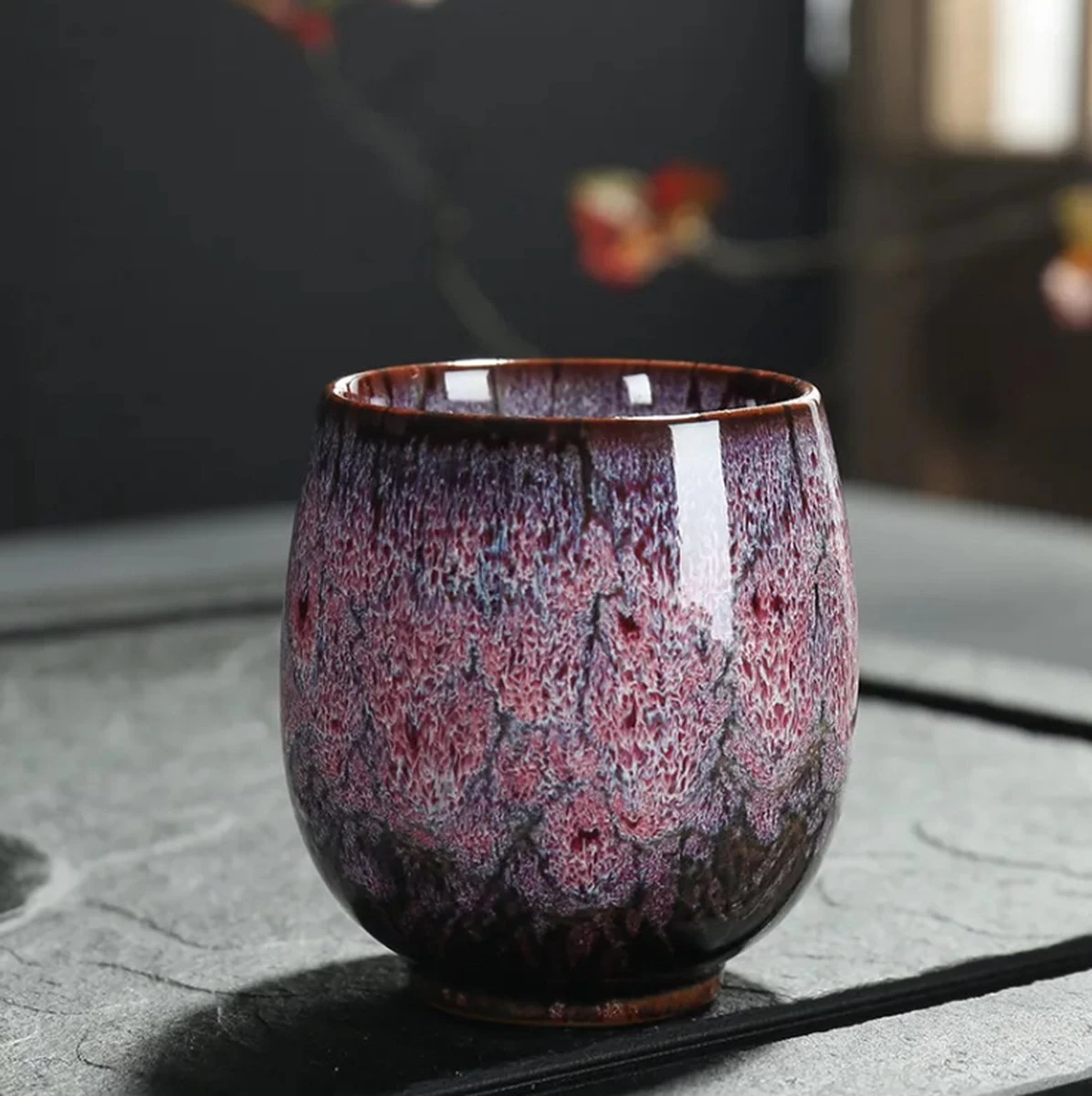 Simple Solutions Set Van 4 Koffiekopjes - Keramiek - Koffiebeker 150 Ml Zonder Oor - Mooi Cadeau Voor Man En Vrouw - Afbeelding 4