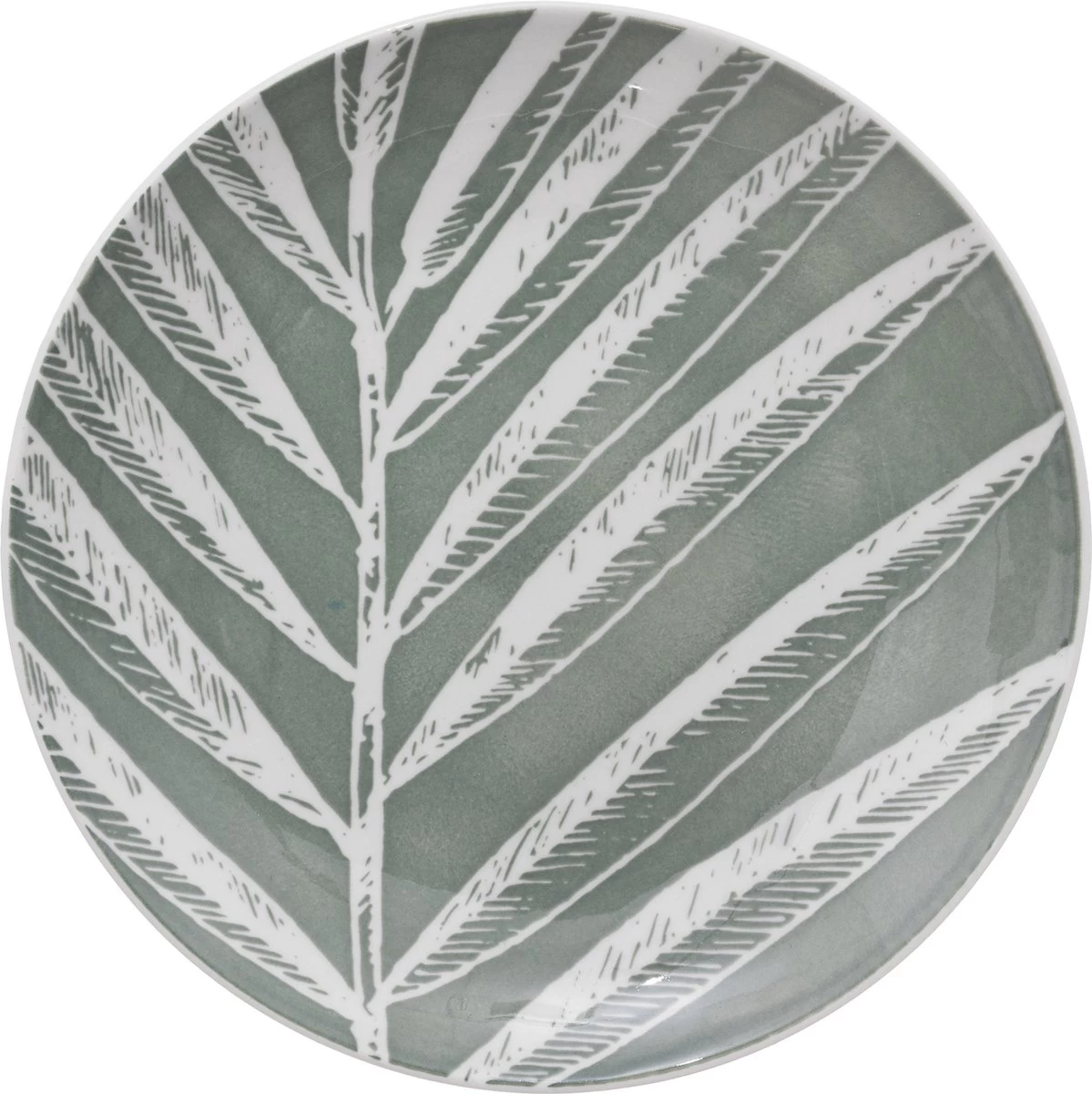 4goodz Plant Groen 18-delig Servies Porselein 6 Persoons - Afbeelding 3