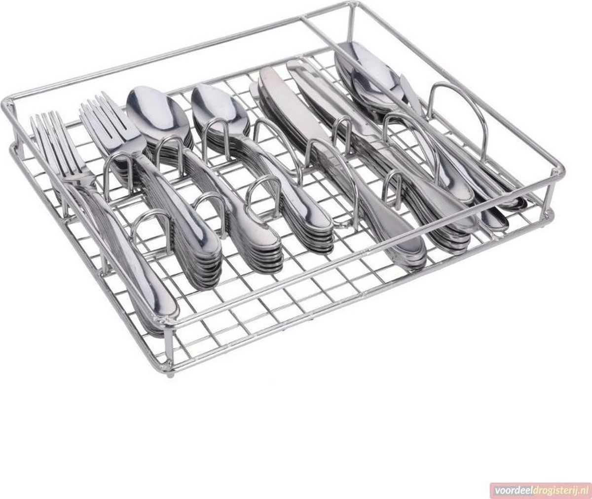 Merkloos Bestekset 45dlg - RVS - Kwaliteit Van