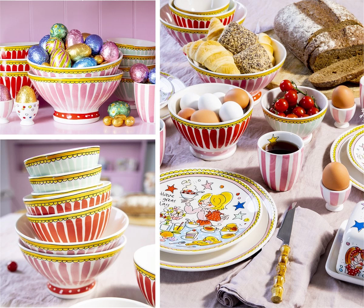 Blond Amsterdam, Even Bijkletsen, Vintage Bowl Mint 12cm - Afbeelding 2