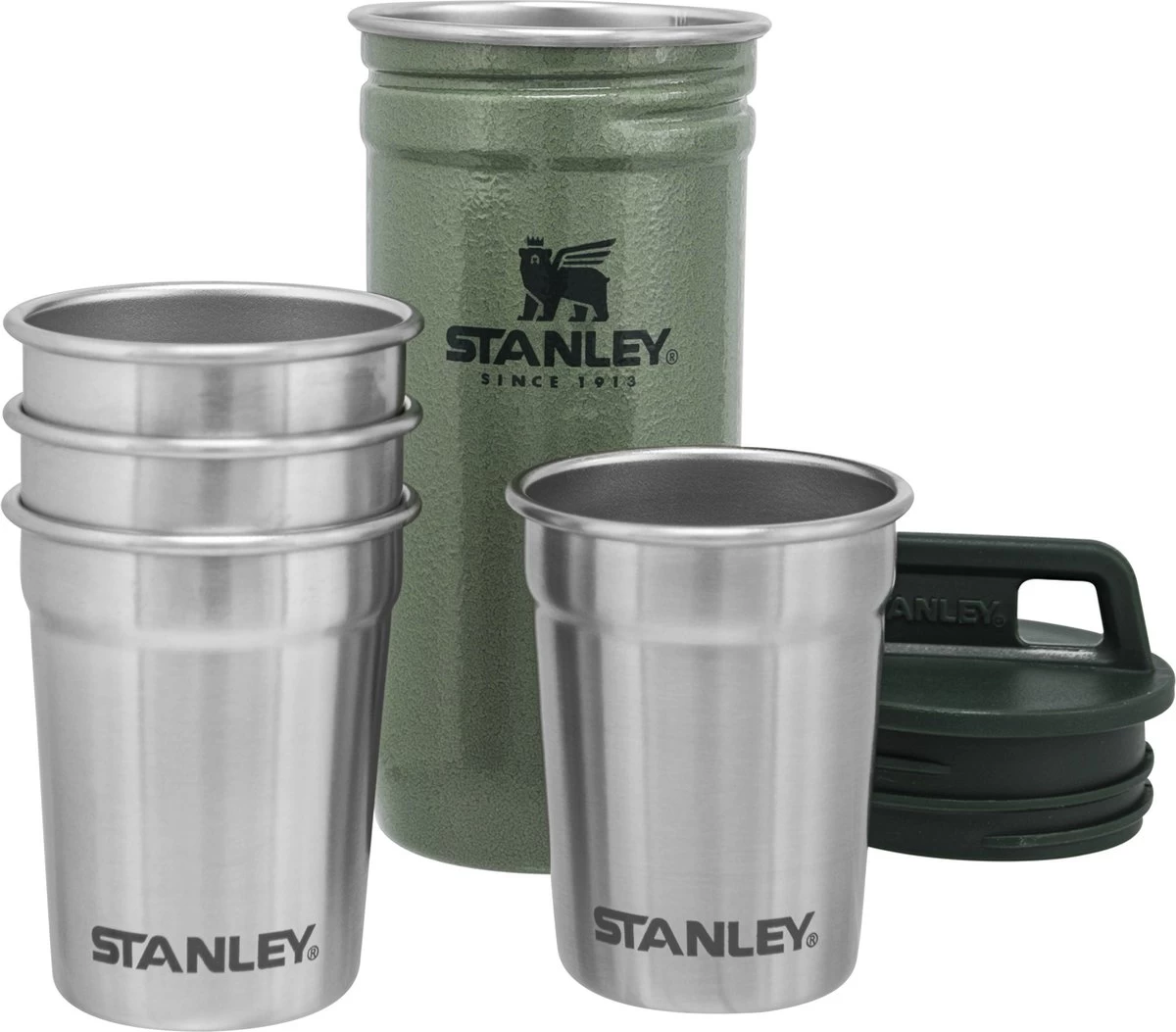 Stanley The Nesting Shot Glass Set - Hammertone Green