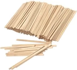 Horeca Verpakkingen Houten Roerstaafjes Met Een Lengte Van 14 Cm | Roerstaafjes | Koffielepels Hout - 5000 Stuks - Greenbasic®