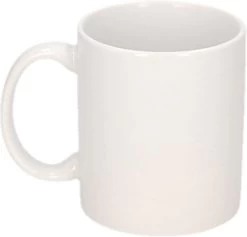 10x Onbedrukte Witte Mokken 300 Ml - Blanco Koffiemokken