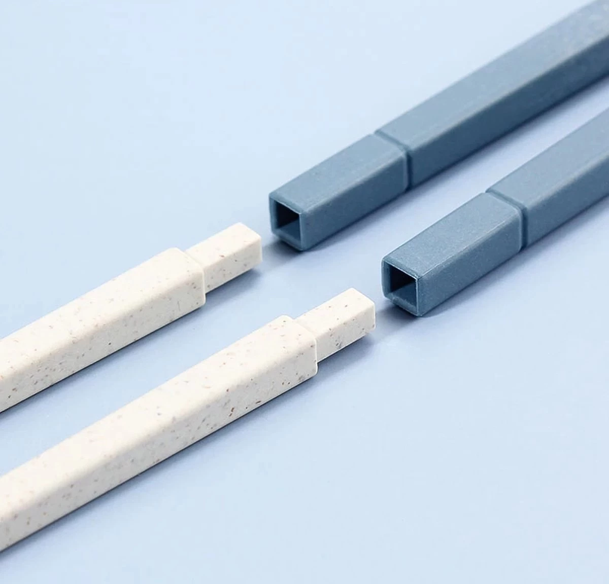 Reisbestek - 5-delig Blauw - Meeneembestek - Bestek To Go - Afbeelding 3