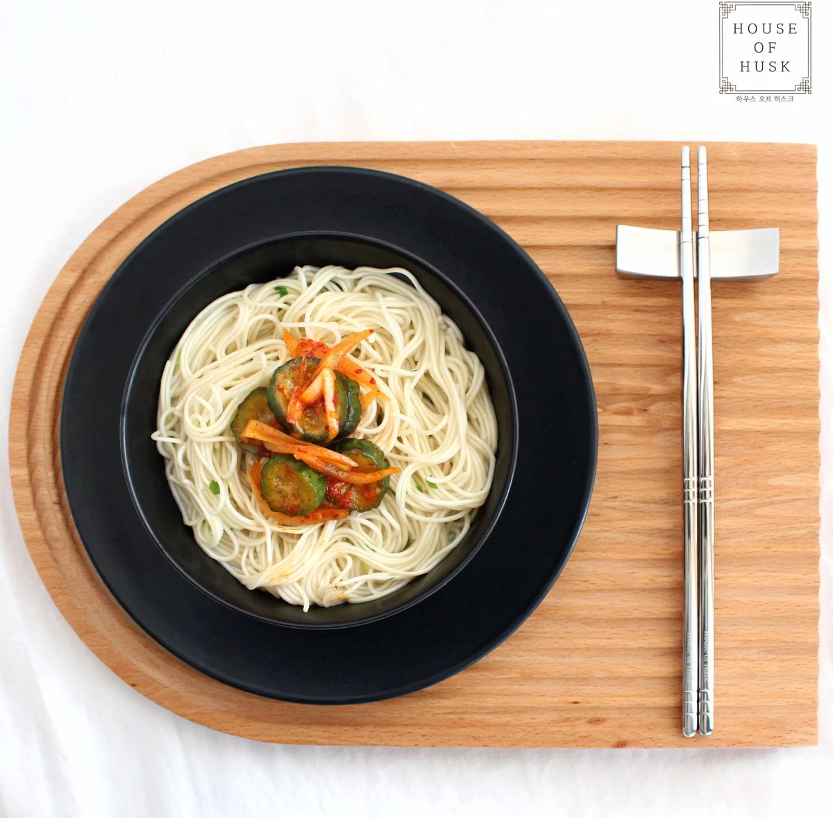 House Of Husk Chopsticks Set - Koreaanse Eetstokjes - Vaatwasserbestendig - RVS - 5 Paar - Zilver - Afbeelding 3