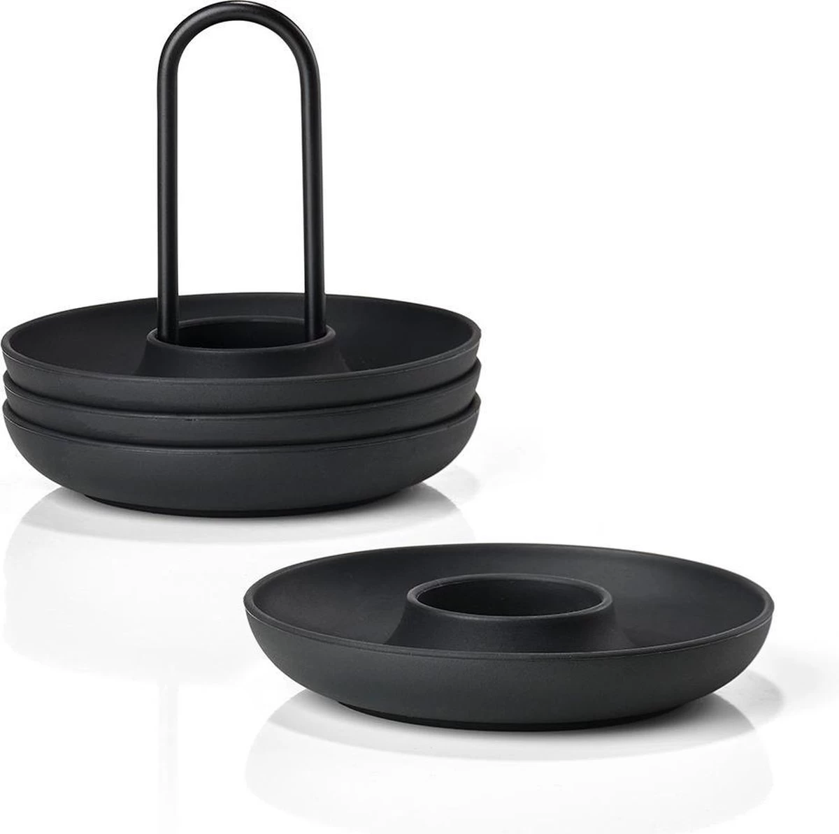 Zone Denmark Singles Eierdopjes - Zwart