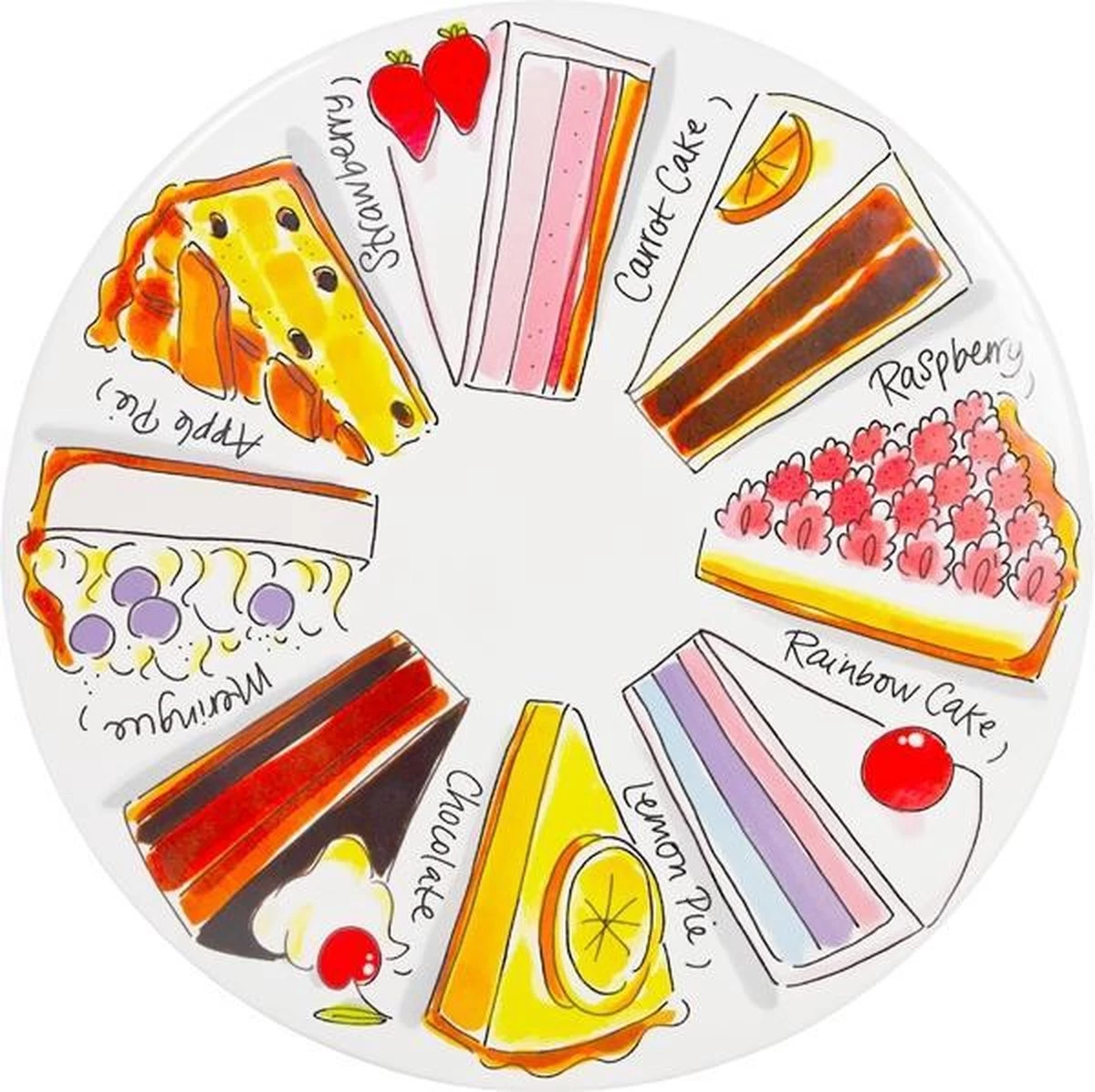 Blond Amsterdam – Even Bijkletsen - Cake Standaard - 33 Cm - Afbeelding 2