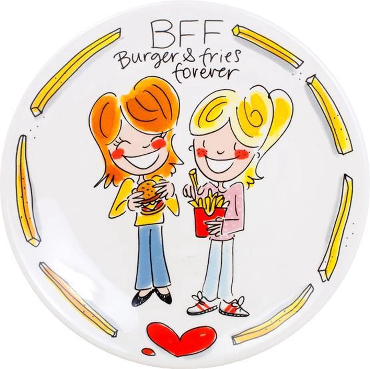 Blond Amsterdam Snack Bord BFF - Ø 22 Cm