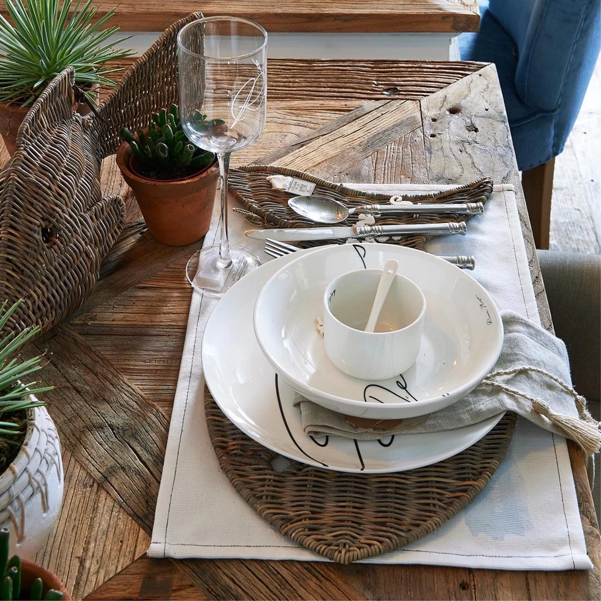 Riviera Maison Bestekset Zilver - Bon Appétit Cutlery - Set Van 4 Stuks - Afbeelding 4