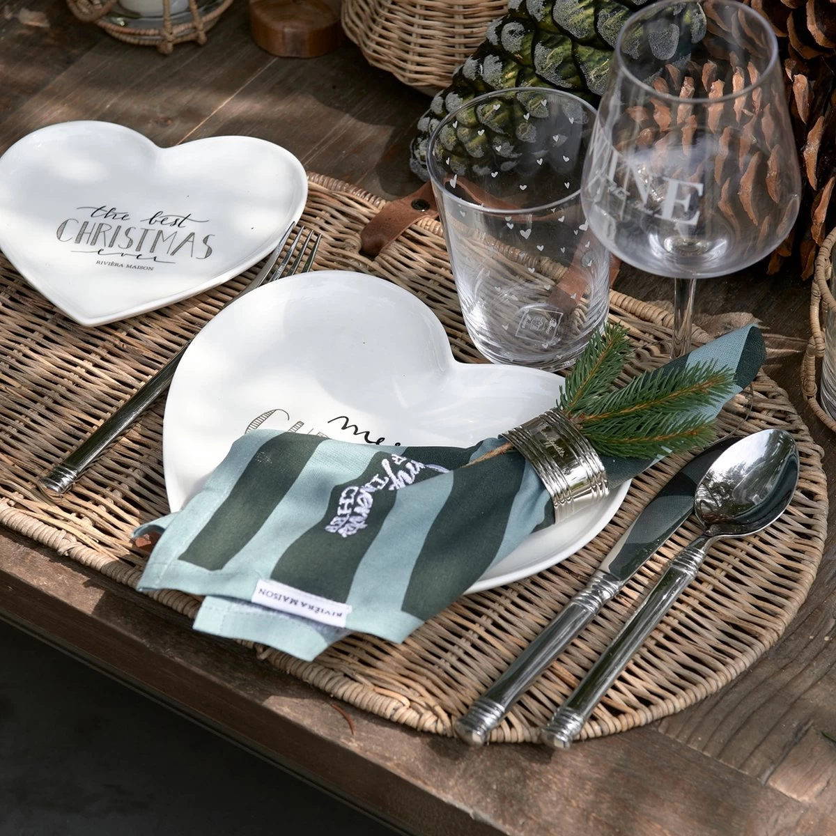 Riviera Maison Bestekset Zilver - Bon Appétit Cutlery - Set Van 4 Stuks - Afbeelding 7