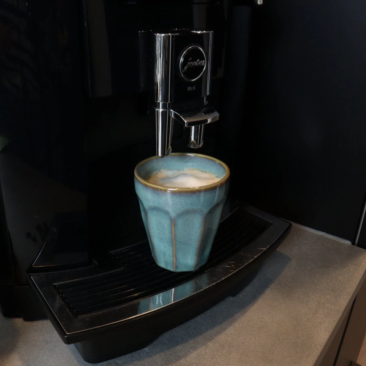 Orange85 Cappuccino Mokken - 4 Stuks - 250 Ml - Porselein - Hittebestendig - Keuken - Accessoires - Cappuccino Glazen - Cappuccino Kopjes - Latte Macchiato Glazen - Afbeelding 4