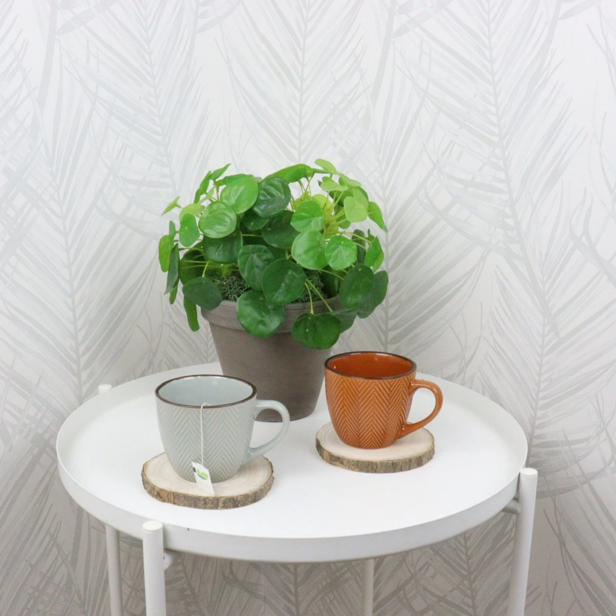 OTIX Koffiekopjes - Met Oor - Set Van 4 - Verschillende Kleuren - Aardewerk - 250 Ml - Afbeelding 4