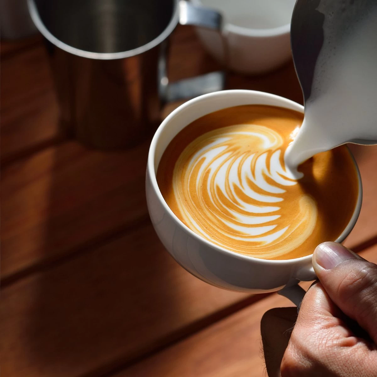 Merkloos Pazzo Goods - Melkkan - Melkkannetje Opschuim - Zwart - 350 Ml - Premium Kwaliteit - RVS - - Afbeelding 2