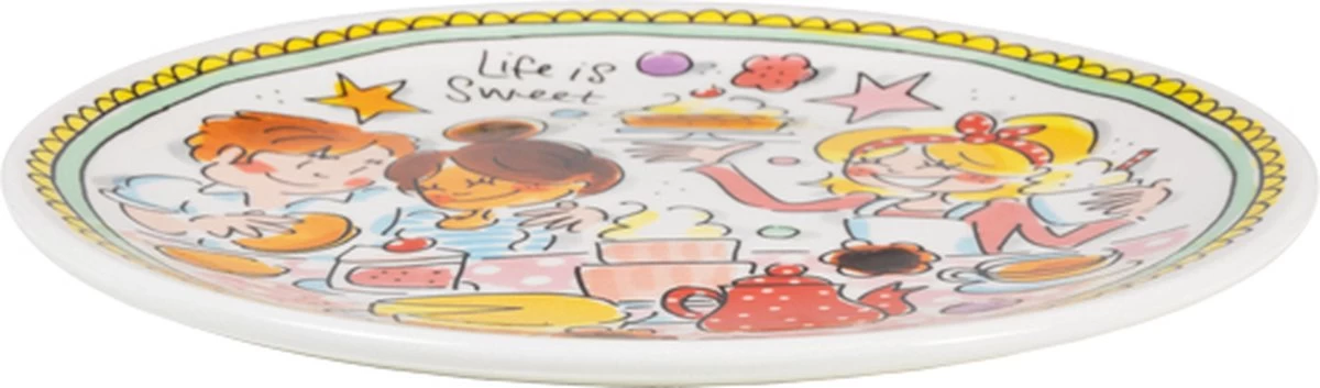 Blond Amsterdam, Even Bijkletsen: Bord Mint 18cm - Afbeelding 2