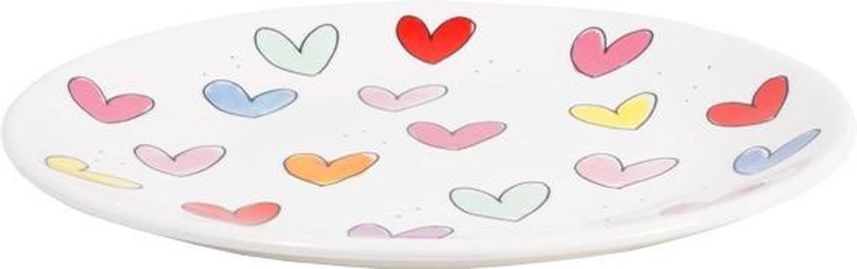 Blond Amsterdam Hearts Bord - Hearts - Ø22cm - Afbeelding 2