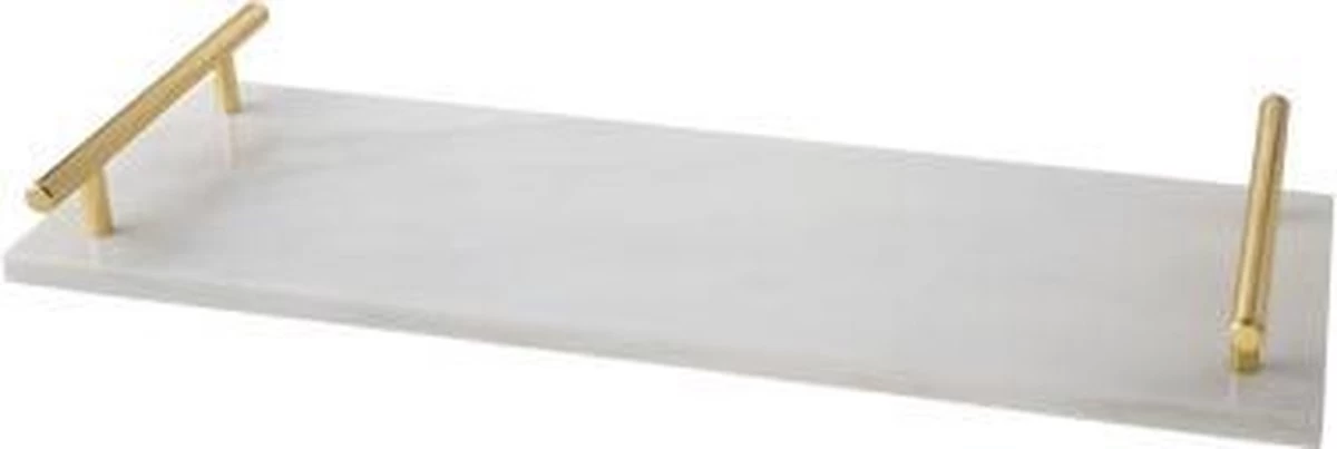 Cosy&Trendy Marmeren Dienblad Met Gouden Handvaten - 40 X 14 Cm - Afbeelding 6