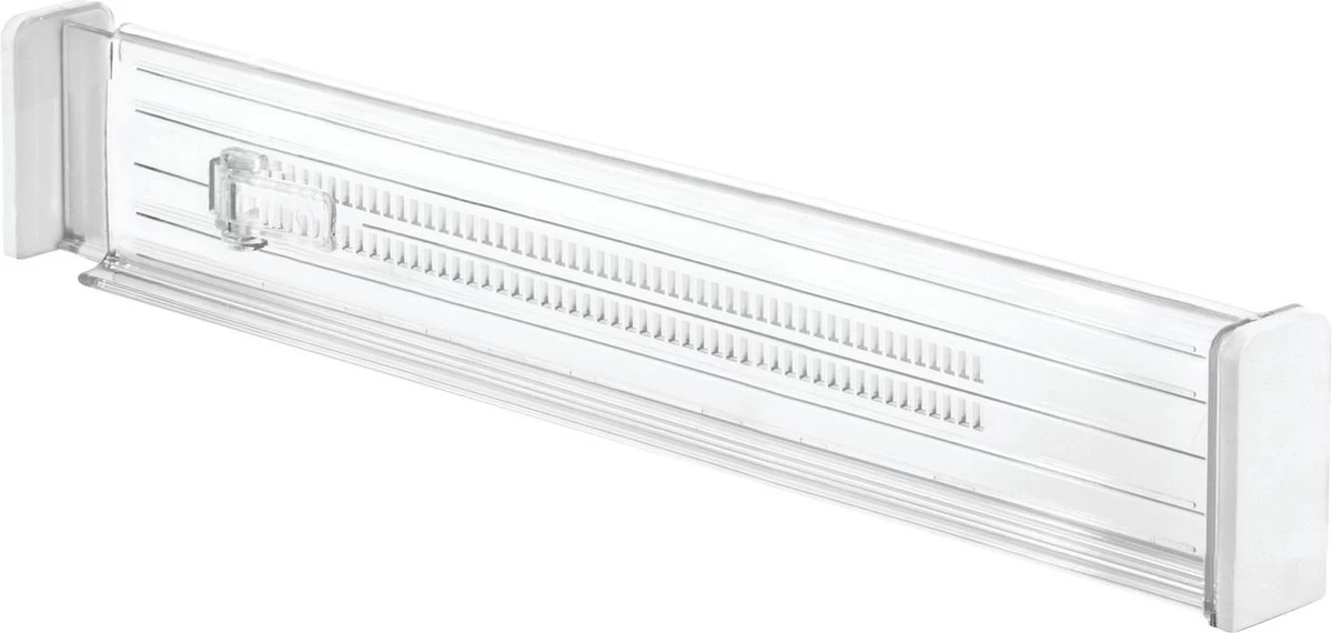 IDesign Ladeverdeler Uitschuifbaar 2 Stuks Transparant - Transparant - Klaar Voor Gebruik, Verstelbaar, Uitschuifbaar - Afbeelding 7