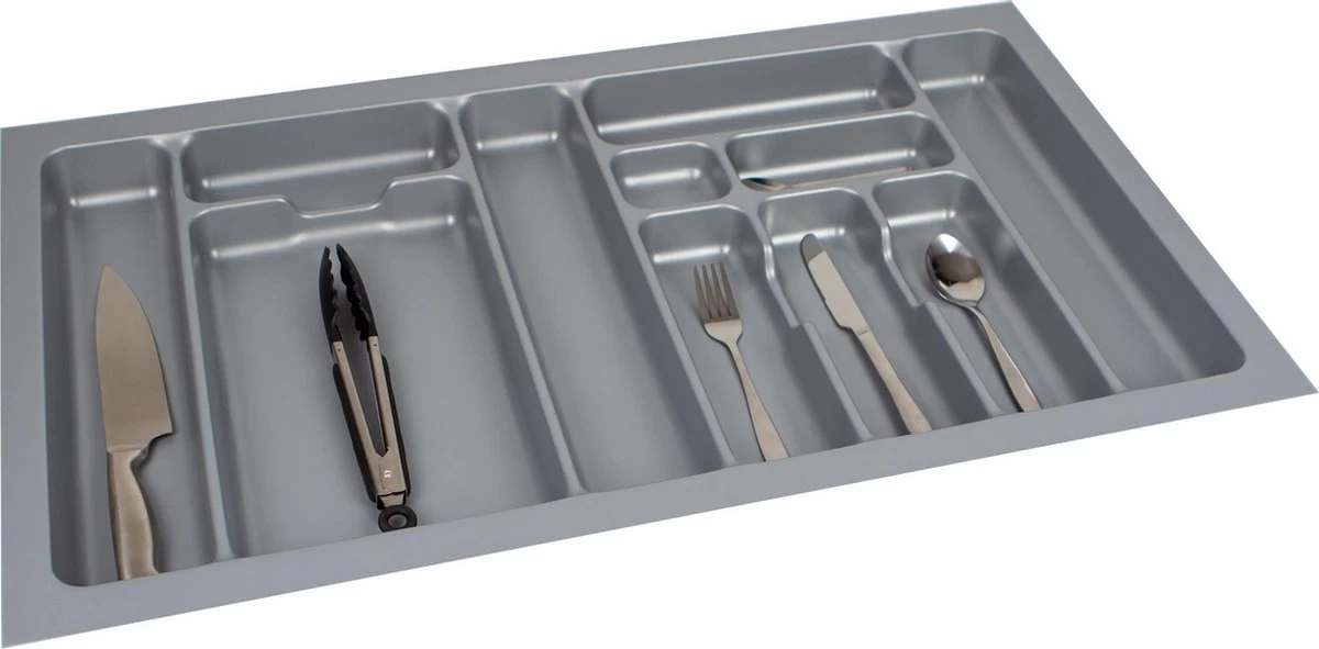 Culinorm Storex Bestekbak - Besteklade 84 Cm Breed X 49 Cm Diep - Grijs