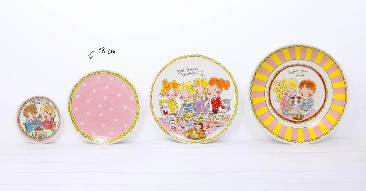 Blond Amsterdam EB Bord 18 Cm Love - Afbeelding 3