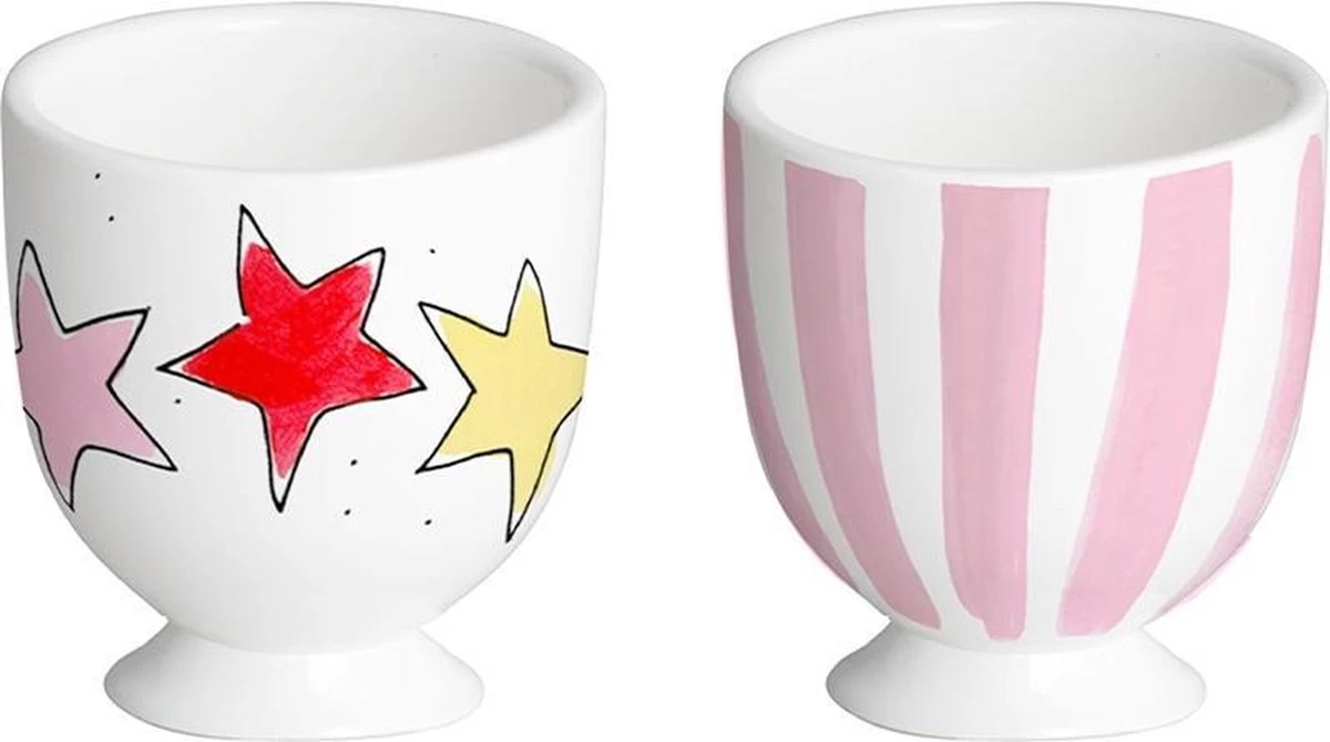 Blond Amsterdam Pasen Eierdopjes Set - Ø 3 Cm - 2 Stuks - Afbeelding 2