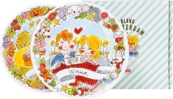 Blond Amsterdam Winter Ontbijtborden Set - 2 Stuks: Autum & Winter - Ø 22 Cm