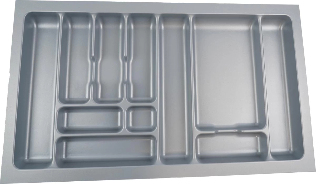 Culinorm Storex Bestekbak - Besteklade 84 Cm Breed X 49 Cm Diep - Grijs - Afbeelding 2