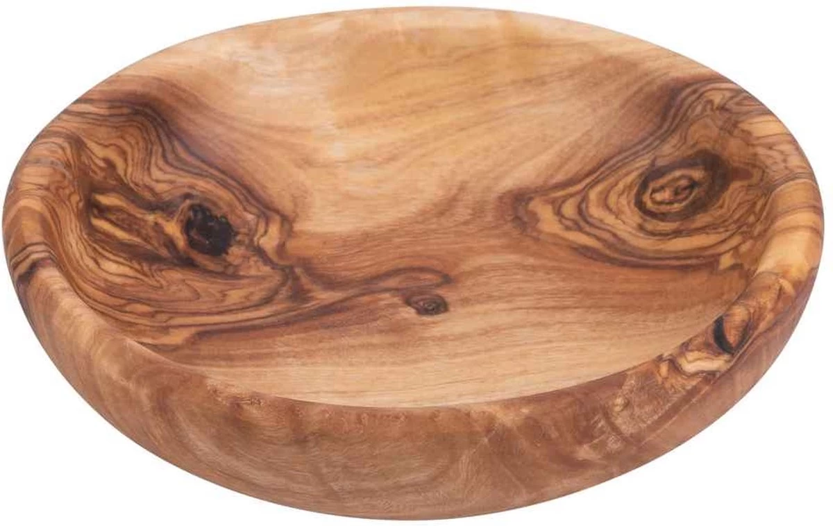 Bowls And Dishes Pure Olive Wood Olijfhouten Schaal Ø 10 Cm - Cadeau Tip! - Afbeelding 4