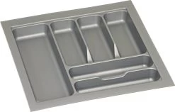 Culinorm Bestekbak - Besteklade - 50 Cm Breed X 50 Cm Diep - Grijs