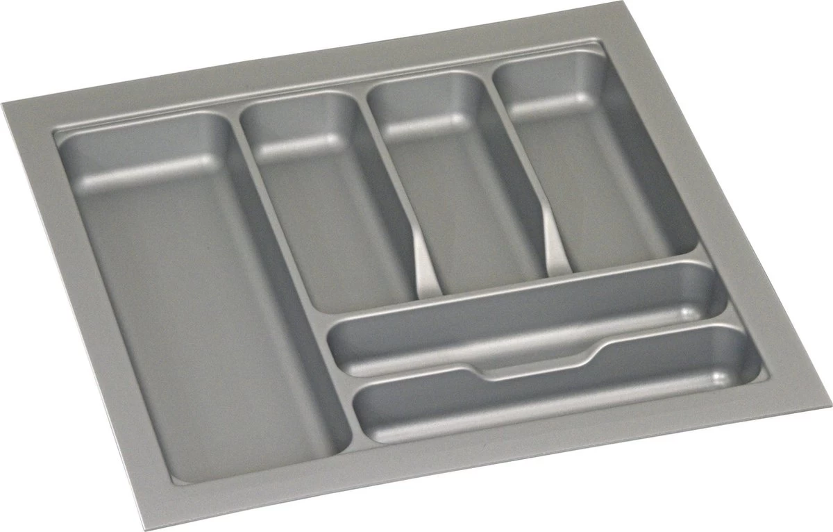 Culinorm Bestekbak - Besteklade - 50 Cm Breed X 50 Cm Diep - Grijs