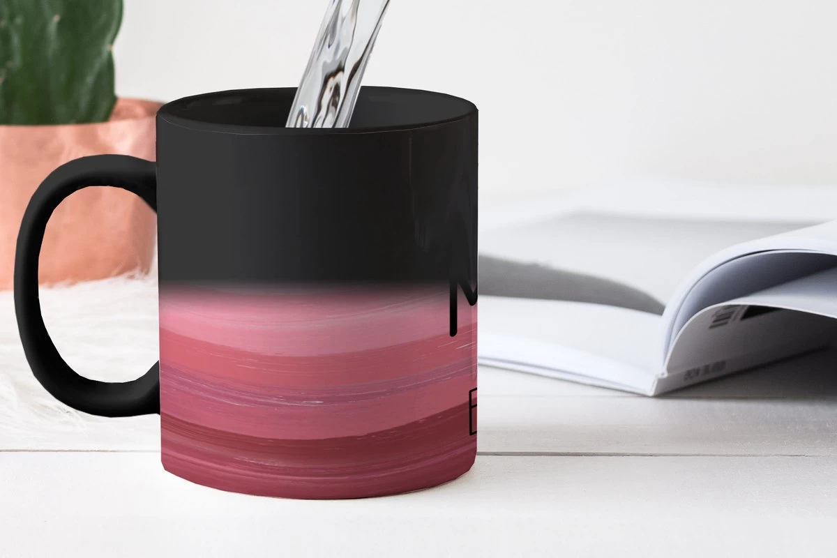 Magische Mok - Foto Op Warmte Mokken - Koffiemok - Best Mom Ever - Mama - Quotes - Spreuken - Magic Mok - Beker - 350 ML - Theemok - Mok Met Tekst - Afbeelding 2