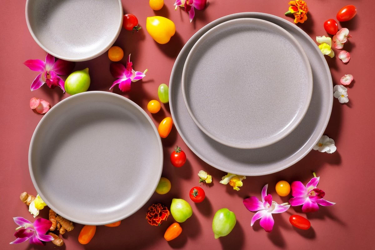 Palmer Serviesset Sandy Loam Stoneware 6-persoons 24-delig Grijs - Afbeelding 14