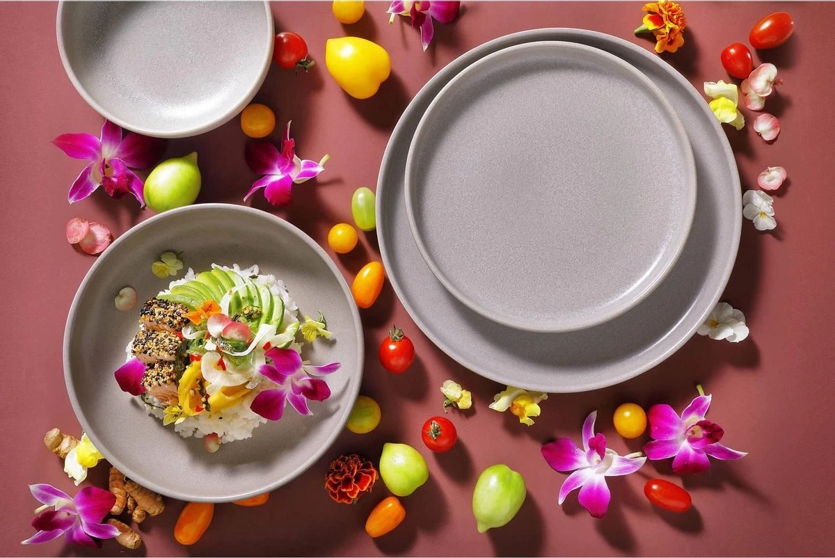 Palmer Serviesset Sandy Loam Stoneware 6-persoons 24-delig Grijs - Afbeelding 5