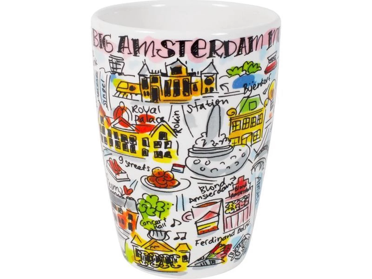 Blond Amterdam CITY Amsterdam XL Mug - Afbeelding 2