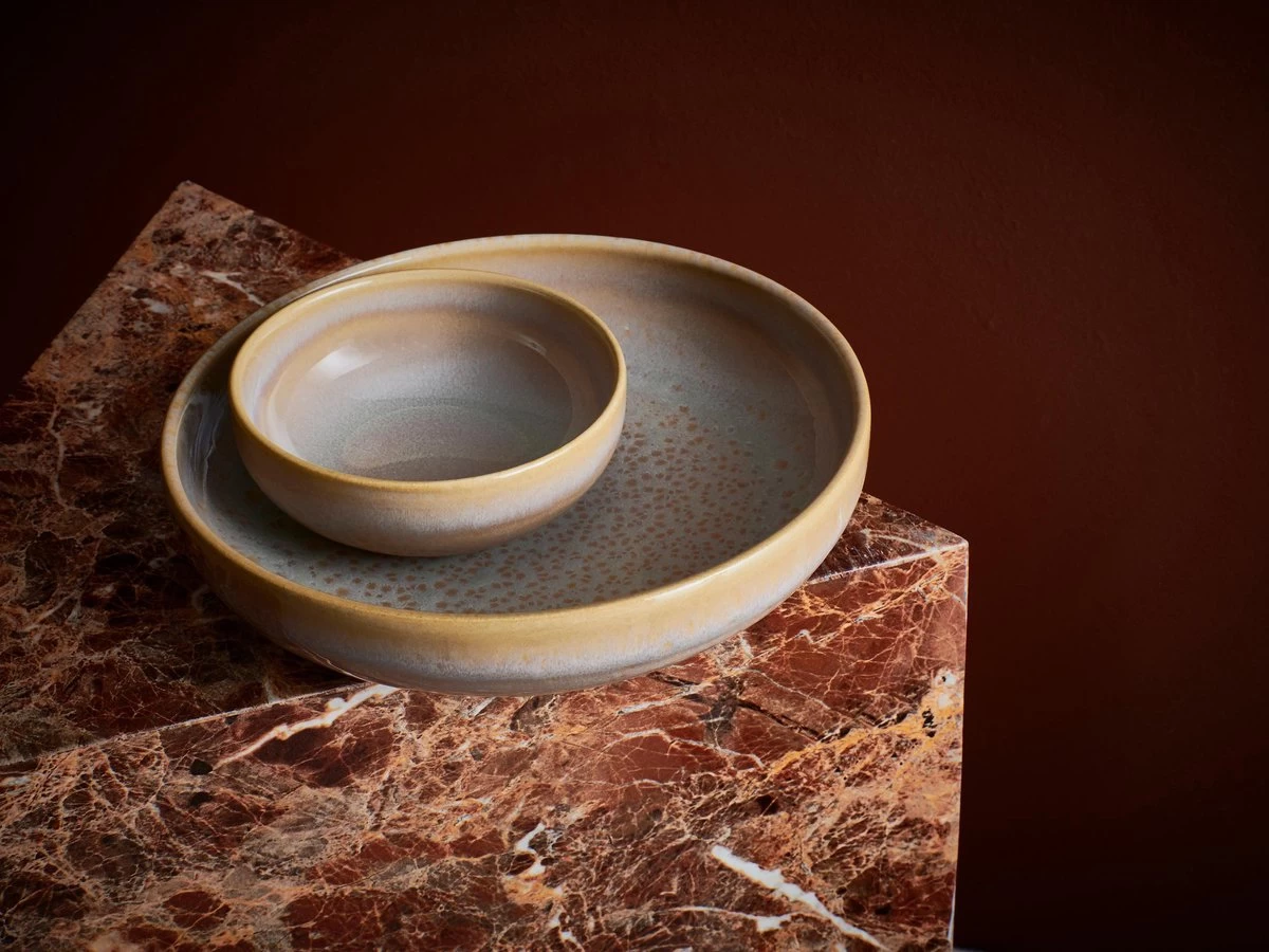 Salt&Pepper Tabo Beige - Serviesset - 4 Persoons - 12 Delig - Crème/Beige - Afbeelding 4