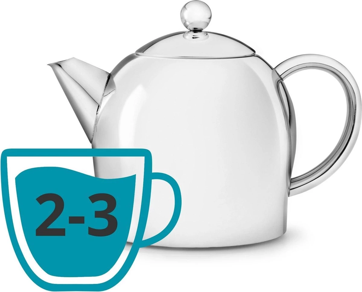 Bredemeijer - Theepot Minuet Santhee 0,5L Glanzend Dubbelwandig - Afbeelding 13