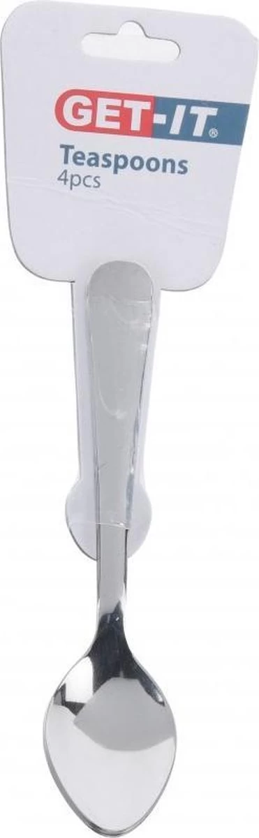 Get-it Koffie/thee Lepeltjes - 4st - RVS -12 Cm - Keukenbenodigdheden - Afbeelding 3