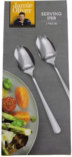 2 Jamie Oliver - Serveerlepels - Set Van 2 - Opscheplepels