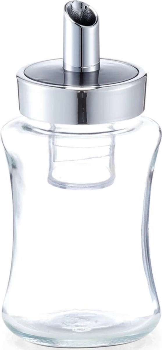 1x Suikerstrooiers Van Glas/metaal 175 Ml - Keukenaccessoires - Suikerstrooiers/suikerpotjes Voor Thuis En In De Horeca - Afbeelding 2