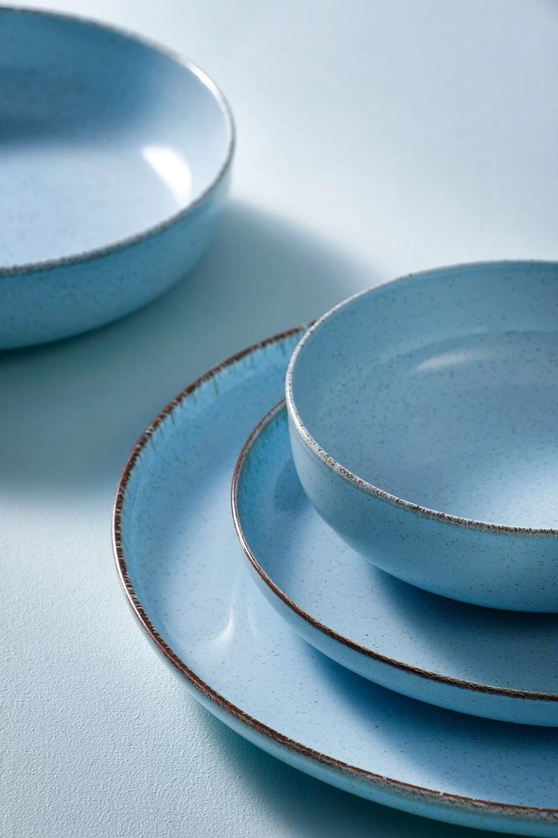 Palmer Serviesset Antigo Porselein 6-persoons 24-delig Lichtblauw - Afbeelding 4